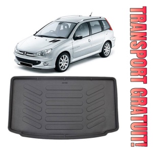 Peugeot 206 1999 - 2014 Tavita cauciuc pentru protectie portbagaj