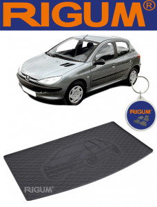 Peugeot 206 Hatchback din 1998 - 2010 *2, Tavita Pentru Portbagaj Lux Premium Dedicata, accesorii pentru autoturismul tau - masina v185791