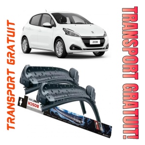 Peugeot 208 II Set 2 stergatoare parbriz Bosch Bosch Aerotwin 60 cm/40 cm compatibile cu Peugeot 208 II (Ub_, Up_, Uw_, Uj_) din 2019 (60 cm / 40 cm)