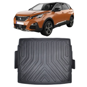 Peugeot 3008 II (Cu Podea Inalta) 2016-2023 Tavita cauciuc pentru protectie portbagaj dedicata pentru Peugeot 3008 Transport Gratuit
