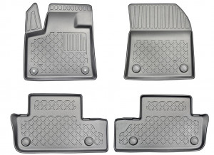 Peugeot 3008 II Hybrid, Suv, Din 09.2019 - Prezent , Set Covorase Auto Tip Tavita Premium 3D, din cauciuc accesorii pentru autoturismul tau - masina v174365