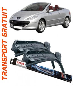 Peugeot 307 Cc Set 2 stergatoare parbriz Bosch Bosch Aerotwin 70 cm/65 cm compatibile cu Peugeot 307 Cc (3B) din 2003-2009 (70 cm / 65 cm) accesorii pentru autoturismul tau - masina v127195