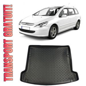 Peugeot 307 Combi din 2001 - 2008 *1, Tavita Pentru Portbagaj Lux Premium Dedicata,