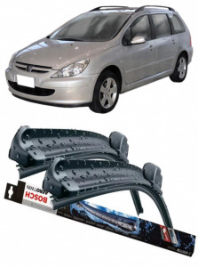 Peugeot 307 Set 2 stergatoare parbriz Bosch Bosch Aerotwin 65 cm/65 cm compatibile cu Peugeot 307 Sw Estate Van (3E_, 3H_) din 2003-2009 (65 cm / 65 cm) accesorii pentru autoturismul tau - masina v122744