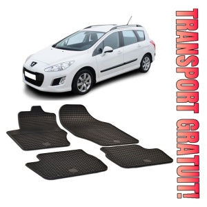 Peugeot 308 (2007-2013) Set 4 covorase auto cauciuc Urban Line