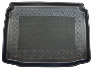 Peugeot 308 II Hatchback din 08.2013 - Prezent, Tavita Pentru Portbagaj Lux Premium Dedicata, Portbagaj Inferior Roata Rezerva Ingusta *2 accesorii pentru autoturismul tau - masina v197611
