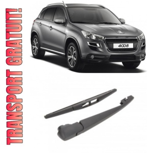 Peugeot 4008 Brat stergator pentru luneta spate cu lamela 260 mm, compatibil cu Peugeot 4008 SUV fabricat intre 2012, calitate extra