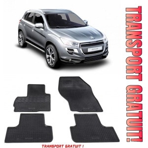 Peugeot 4008, Suv, fabricat din 05.2012 - 03.2017, set covorase auto dedicate, din cauciuc 100% Premium - Transport Gratuit