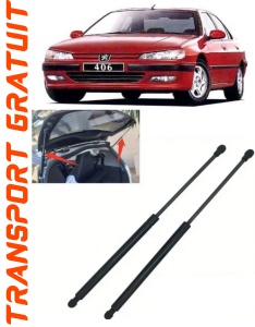 Peugeot 406 Set 2 amortizoare pentru portbagaj / haion Krosno compatibil cu Peugeot 406 Hatchback fabricat intre 1999-2004 accesorii pentru autoturismul tau - masina v87724