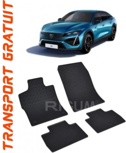 Peugeot 408 fabricat din 2023 - Prezent, Suv, set covorase auto dedicate, din cauciuc 100% Premium accesorii pentru autoturismul tau - masina v152104
