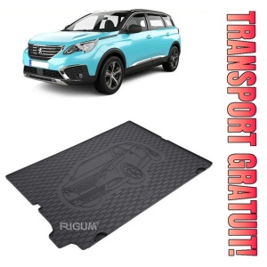 Peugeot 5008 II Suv din 07.2017 - Prezent *3, Tavita Pentru Portbagaj Lux Premium Dedicata,