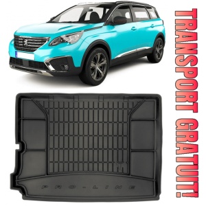Peugeot 5008 II Suv din 07.2017 - Prezent *5, Tavita Pentru Portbagaj Lux Premium Dedicata,