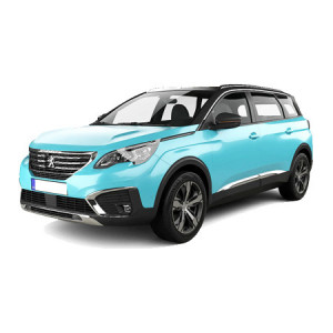 Peugeot 5008 II, Suv, Din 07.2017 - Prezent , Set Covorase Auto Tip Tavita Premium 3D, din cauciuc accesorii pentru autoturismul tau - masina v174262