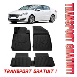 Peugeot 508 I (2010-2018) Set covorase auto cauciuc G.Modern Line 3D transport gratuit