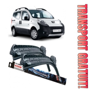Peugeot Bipper Set 2 stergatoare parbriz Bosch Bosch Aerotwin 65 cm/47.5 cm compatibile cu Peugeot Bipper (Aa_) din 2008 (65 cm / 47.5 cm)