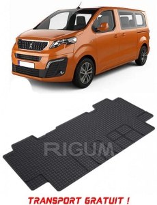 Peugeot E-Traveller, Van, fabricat din 01.2016 - Prezent, Rand 2, Masina Are 5 Locuri, set covorase auto dedicate, din cauciuc 100% Premium - Transport Gratuit accesorii pentru autoturismul tau - masina v38289