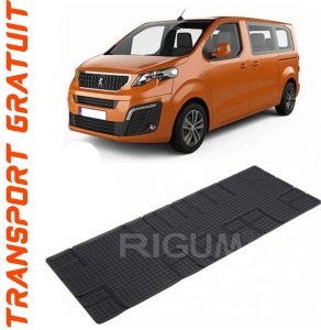 Peugeot E-Traveller, Van, fabricat din 01.2016 - Prezent, Rand 3, set covorase auto dedicate, din cauciuc 100% Premium accesorii pentru autoturismul tau - masina v154293