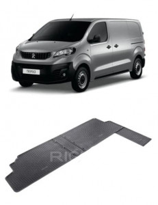 Peugeot Expert II Tepee, Van, fabricat din 2006 - 2016, Rand 2, set covorase auto dedicate, din cauciuc 100% Premium accesorii pentru autoturismul tau - masina v160293