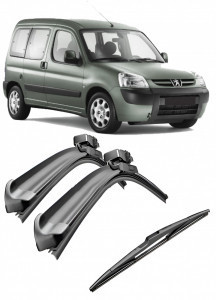 Peugeot Partner Platform/Chassis Set 2 stergatoare parbriz Bosch Bosch Aerotwin 65 cm /40 cm compatibile cu Peugeot Partner Platform/Chassis din 2009 (65 cm / 40 cm) accesorii pentru autoturismul tau - masina v128567