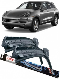 Porsche Cayenne Set 2 stergatoare parbriz Bosch Bosch Aerotwin compatibile cu Porsche Cayenne 2002-2007 (65 cm / 65 cm) accesorii pentru autoturismul tau - masina v131153