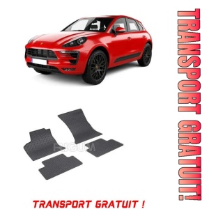 Porsche Macan, Suv, fabricat din 03.2014 - Prezent, set covorase auto dedicate, din cauciuc 100% Premium - Transport Gratuit