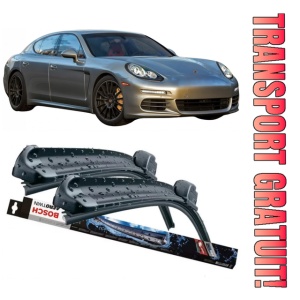 Porsche Panamera Set 2 stergatoare parbriz Bosch Bosch Aerotwin compatibile cu Porsche Panamera 2016 (60 cm / 53 cm)