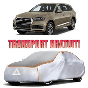 Prelata Antigrindina pentru auto Audi Q7 (2015-). Q8 (2018-) (Inclusiv Hybrid) - husa protectie antigrindina si intemperii meteo severe - anti-grindina vijelii furtuni pentru auto