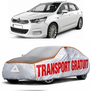Prelata Antigrindina pentru auto Citroen C4 II2010-2018 - husa protectie antigrindina si intemperii meteo severe - anti-grindina vijelii furtuni pentru auto