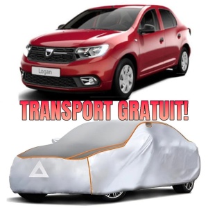 Prelata Antigrindina pentru auto Dacia Logan (2012-2020) - husa protectie antigrindina si intemperii meteo severe - anti-grindina vijelii furtuni pentru auto