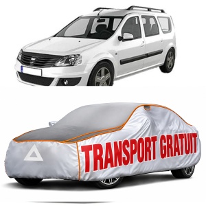 Prelata Antigrindina pentru auto Dacia Logan I Mcv 2004-2012 - husa protectie antigrindina si intemperii meteo severe - anti-grindina vijelii furtuni pentru auto