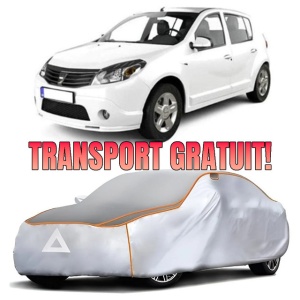 Prelata Antigrindina pentru auto Dacia Sandero I2007-2012 - husa protectie antigrindina si intemperii meteo severe - anti-grindina vijelii furtuni pentru auto