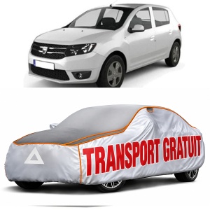 Prelata Antigrindina pentru auto Dacia Sandero II (2012-2020) - husa protectie antigrindina si intemperii meteo severe - anti-grindina vijelii furtuni pentru auto