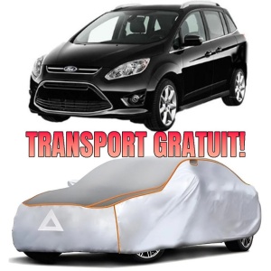 Prelata Antigrindina pentru auto Ford C-Max (Exceptie Hybrid) (2010-2019) - husa protectie antigrindina si intemperii meteo severe - anti-grindina vijelii furtuni pentru auto