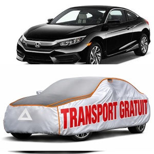 Prelata Antigrindina pentru auto Honda Civic (Sedan/Hatchback) (2017-) - husa protectie antigrindina si intemperii meteo severe - anti-grindina vijelii furtuni pentru auto