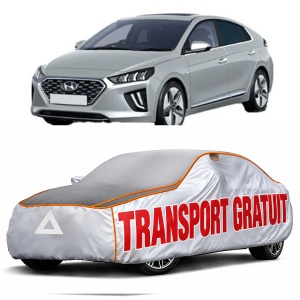 Prelata Antigrindina pentru auto Hyundai Ioniq Hybrid 2017- - husa protectie antigrindina si intemperii meteo severe - anti-grindina vijelii furtuni pentru auto