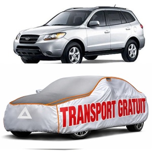 Prelata Antigrindina pentru auto Hyundai Santa Fe II (Cm) (2006-2010) - husa protectie antigrindina si intemperii meteo severe - anti-grindina vijelii furtuni pentru auto