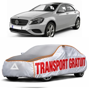 Prelata Antigrindina pentru auto Mercedes A-Class (W176) (2012-2018) - husa protectie antigrindina si intemperii meteo severe - anti-grindina vijelii furtuni pentru auto