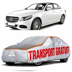 Prelata Antigrindina pentru auto Mercedes Benz W205 C (2014-2021) - husa protectie antigrindina si intemperii meteo severe - anti-grindina vijelii furtuni pentru auto