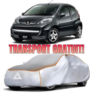 Prelata Antigrindina pentru auto Peugeot 107 (2005-2014) - husa protectie antigrindina si intemperii meteo severe - anti-grindina vijelii furtuni pentru auto