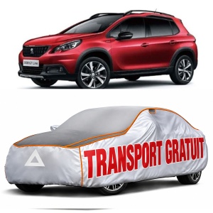 Prelata Antigrindina pentru auto Peugeot 2008 I 2013-2019 - husa protectie antigrindina si intemperii meteo severe - anti-grindina vijelii furtuni pentru auto
