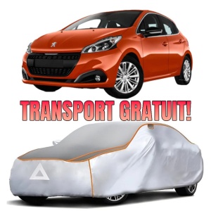 Prelata Antigrindina pentru auto Peugeot 208 (2012-2018) - husa protectie antigrindina si intemperii meteo severe - anti-grindina vijelii furtuni pentru auto