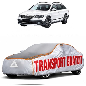 Prelata Antigrindina pentru auto Skoda Superb III (3V) (2015 - prezent) - husa protectie antigrindina si intemperii meteo severe - anti-grindina vijelii furtuni pentru auto