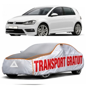 Prelata Antigrindina pentru auto Volkswagen Golf VII Tsi/Gti (2012-2020) - husa protectie antigrindina si intemperii meteo severe - anti-grindina vijelii furtuni pentru auto