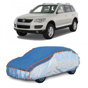 Prelata Antigrindina pentru auto Volkswagen Touareg I (7L) (2002-2010) - husa protectie antigrindina si intemperii meteo severe - anti-grindina vijelii furtuni pentru auto accesorii pentru autoturismul tau - masina v54624