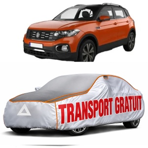 Prelata Antigrindina pentru auto Vw T-Cross (2019-) - husa protectie antigrindina si intemperii meteo severe - anti-grindina vijelii furtuni pentru auto
