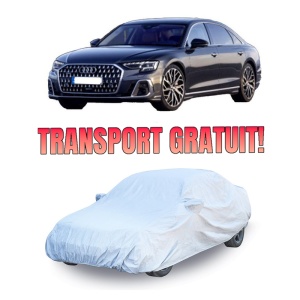 Prelata auto compatibila cu Audi A8 (D5) (2018-), inclusiv hybrid husa exterioara pentru protectie auto