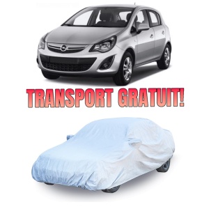Prelata auto compatibila cu Opel Corsa D (2006-2014) husa exterioara pentru protectie auto