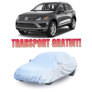 Prelata auto compatibila cu Volkswagen Touareg II 2010-2018 husa exterioara pentru protectie auto