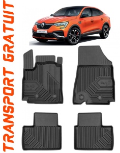Renault Arkana Din 03.2021 - Prezent, Suv , Set Covorase Auto Tip Tavita Premium 3D, din cauciuc LICHIDARE STOC accesorii pentru autoturismul tau - masina v109237