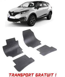 Renault Captur II fabricat din 01.2020 - Prezent, Suv, Hybrid, set covorase auto dedicate, din cauciuc 100% Premium - Transport Gratuit accesorii pentru autoturismul tau - masina v38185